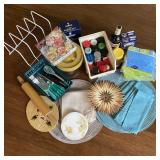 Spices, Napkins, Place Mats, Utensils