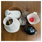 Lamp Can Opener Pyrex Coffee Grinder