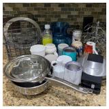 Lot w/ Keurig Pod Stand & Cuisinart Mini Waffle