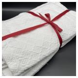 Queen Quilted Coverlet w/Shams