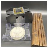 Card Shuffler, Card Holder, & Deck Holder