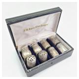 Antique Sterling Silver Salt & Pepper Shakers