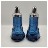 Cobalt Blue Salt & Pepper Shakers