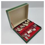 Box of Vintage Souvenir Spoons