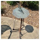 Wrought Iron Sundial