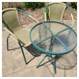 Small Patio Table w/ 2 Chairs
