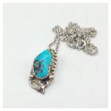 Sterling & Turquoise Necklace