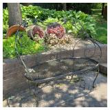 Wrought Iron Garden Bench Wrought Iron Garden Bench