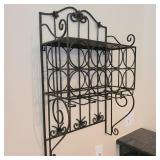 Wrought Iron Wall Mount Wine Rack Wrought Iron Wall Mount Wine Rack
