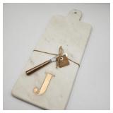Marble 'J' Cutting Board Marble 'J' Cutting Board