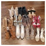 Lot of Approximately Sz. 10 1/2 Ladies Shoes Lot of Approximately Sz. 10 1/2 Ladies Shoes