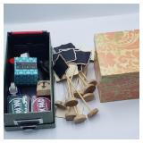 Lot w/ Stamp Ink & Table Markers Lot w/ Stamp Ink & Table Markers