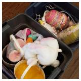 Two Totes of Easter Decor Two Totes of Easter Decor