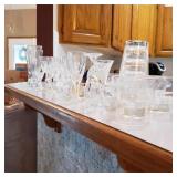 Countertop of Glassware