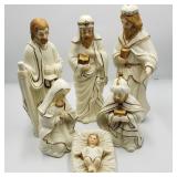 Ceramic Nativity Set