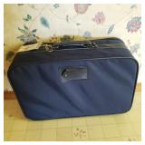 Vintage Samsonite Blue Suitcase