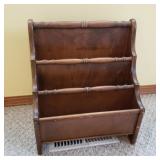 Vintage Butler Magazine Rack