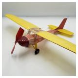 Small Red & Yellow Model Airplane