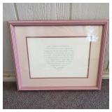 Framed First Corinthians Love Art