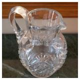 6" Crystal Pitcher