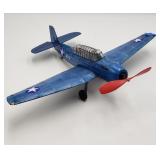 Small Blue Model Plane