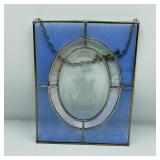 Stained Glass Opalescent Cat Sun Catcher