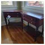 Pair of Ethan Allen British Classics Nightstands Pair of Ethan Allen British Classics Nightstands