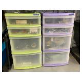 Plastic Organizer Pair Plastic Organizer Pair