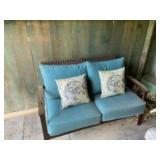 Modern Outdoor Settee Modern Outdoor Settee