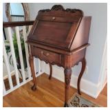 Butler Clawfoot Secretary Desk Butler Clawfoot Secretary Desk