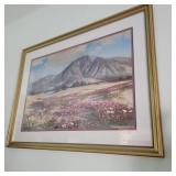 Robert Wood 'Desert in Spring' Art