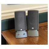 2 JBL Small Speakers