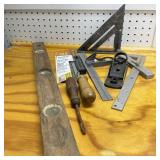 Vintage Level, Square, Dovetail Saw