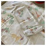 Hunting Theme Tablecloth w/ Napkins