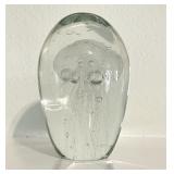 Jelly Fish Style Glass Paper Weight