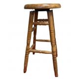 Tall Wooden Stool