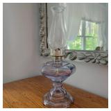 Vintage Blue Oil Lamp