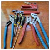 Lot of Tools w/ Channel Locks