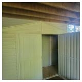 10' x 3' Plastic Shed