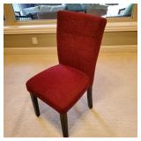 Red Upholtered Chair