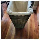 Lined Laundry Basket