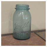 Vintage Blue Perfect Mason Jar