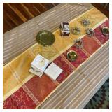 Table Cover, Runner, Napkin Rings