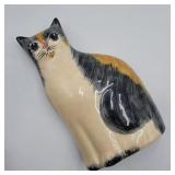 N. S. Gustin Co. Hand Decorated Ceramic Cat