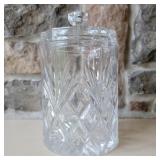 7" Crystal Biscuit Jar