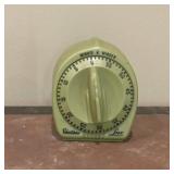 Vintage Robert Shaw Lux Green Timer