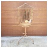 Wrought Iron Decorative Bird Cage