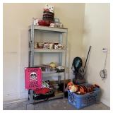 Shelf w/ Contents & Corner Items