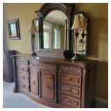 Collezione Europa Luxury Dresser w/ Mirror