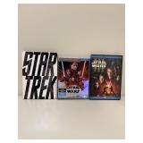 3 Star Trek DVD's